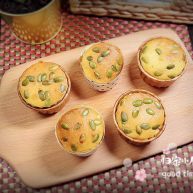 椰香坚果麦芬蛋糕