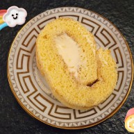 细腻顺滑的法式淡奶油蛋糕卷
