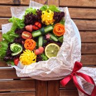 沙拉花束