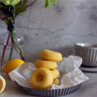 柠檬玛德琳甜甜圈