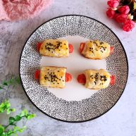 手抓饼版香肠可颂