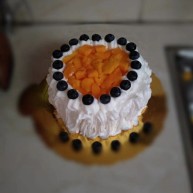 简单版奶油蛋糕