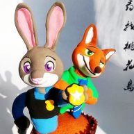 疯狂动物城翻糖杯蛋糕