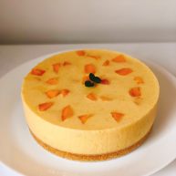 免烤芒果酸奶蛋糕