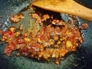 10、茄香麻婆豆腐,滑溜爽嫩,热锅热油扁香豆瓣酱