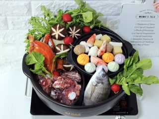 21、什锦海鲜羊蝎子鸳鸯火锅,美美哒