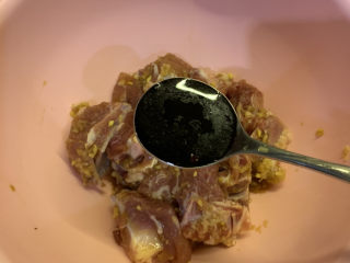 7、锡纸烤排骨,老抽1勺