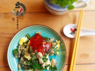 9、海蛎煎,你可以根据自己喜欢加入红萝卜丝、白菜等等......