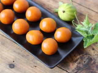 19、金沙南瓜馅,好看的南瓜馅，自己做更健康