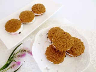 15、棉花糖淋酱饼干,好吃又看好的棉花糖淋酱饼干