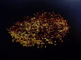 12、椒盐芝麻馅,已经炒好的花椒茴香