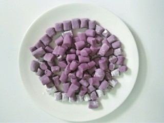 8、芋圆小火锅,紫薯圆