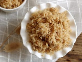 14、自制肉松(面包机版),很好吃的肉松