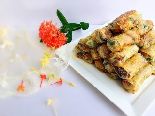 19、客家腐皮卷,成品图