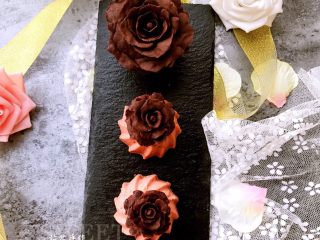 16、手工巧克力玫瑰花,成品2