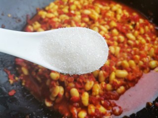 11、酱黄豆,加一勺白糖，