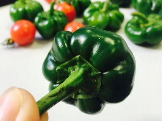 14、小灯笼椒塞肉,可爱的小灯笼椒