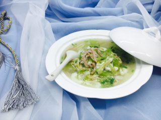 21、丝瓜煮干丝,成品图