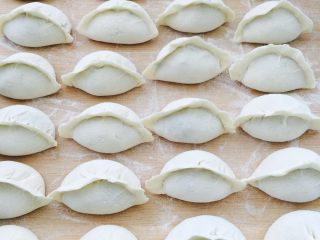 13、鲅鱼饺子,饺子包好了……