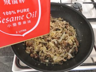 27、早餐+咸味春卷,香油少许，拌匀后，