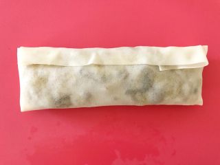 34、早餐+咸味春卷,然后卷至末端????，