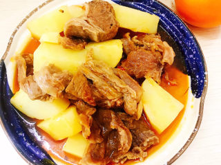 16、红焖牛肉,成品图