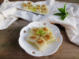 13、桂花糕,老少皆宜的桂花糕，制作非常的简单