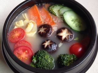 6、蔬菜小火锅,蔬菜小火锅好啦