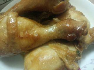 7、电饭煲豉油鸡,成品