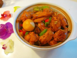 21、蜜汁鸡腿,成品图