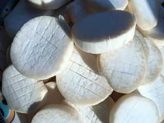 5、蚝油杏鲍菇,处理好所有的杏鲍菇