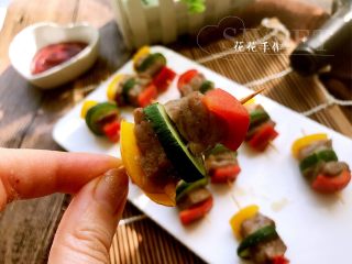 10、牛排时蔬串,尝一串，美味。