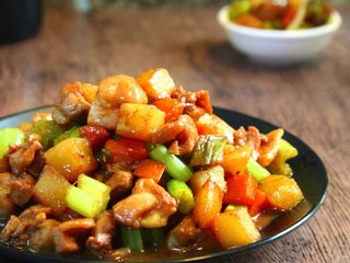 13、鸡丁炒土豆,饭遭殃