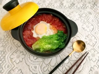 17、腊味煲仔饭,可以开吃啦