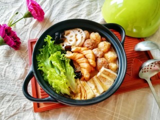 18、番茄芝士浓汤火锅,连汤也喝了，太好吃了。