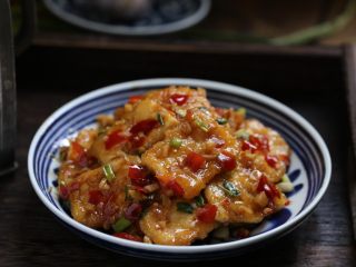 15、鱼香豆腐,美味的鱼香豆腐就做好了!