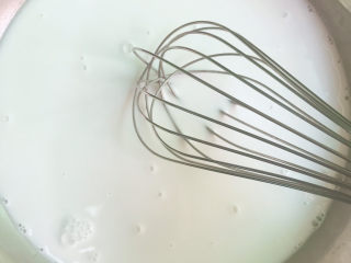 6、广式萝卜糕,搅拌至无颗粒状