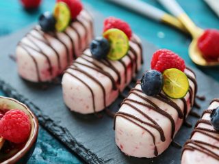 25、树莓之恋慕斯,成品