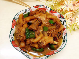 21、魔芋烧鸭,成品图。