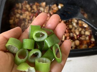 13、宫保鸡丁,几颗葱段