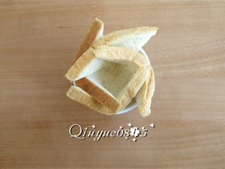 1、早餐面包盏,围成面包盏