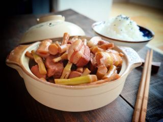 27、笋干啤酒炖肉,不用放盐 盐笋笋干很咸的