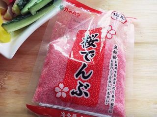 4、樱花寿司,樱花粉是这个样子滴～