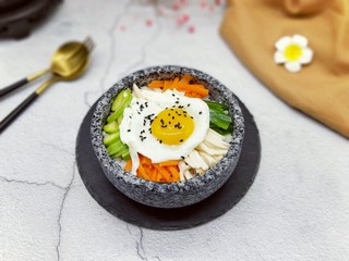 17、韩式石锅拌饭,如此美味,你还经得起诱惑嘛?