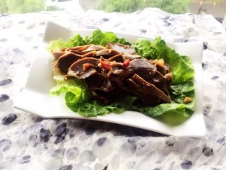 12、凉拌鸭胗(酸辣味),配啤酒非常不错滴。