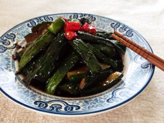 15、脆皮酱黄瓜,吃面、喝粥,扫饭神器。