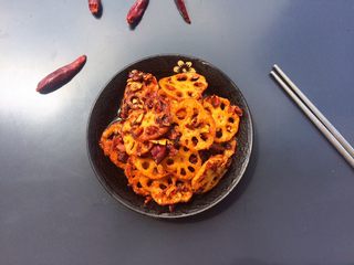 24、辣炒藕片,开吃