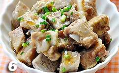 5、香芋蒸排骨,出锅