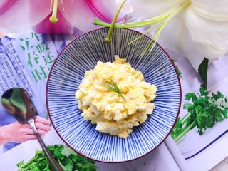 20、蒜蓉拌鸡蛋,成品图