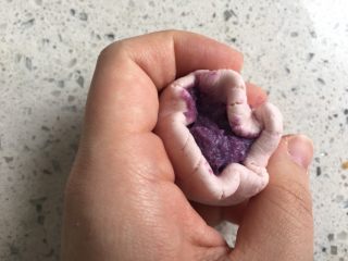 14、彩色糯米糍,收口